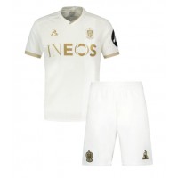 Echipament fotbal OGC Nice Tricou Deplasare 2024-25 pentru copii maneca scurta (+ Pantaloni scurti)